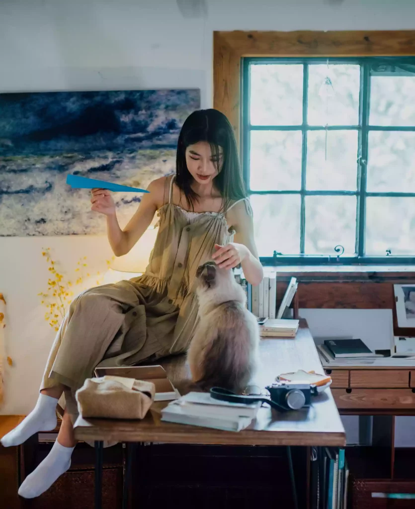 我从没觉得孤独，说的浪漫些，我完全自由。