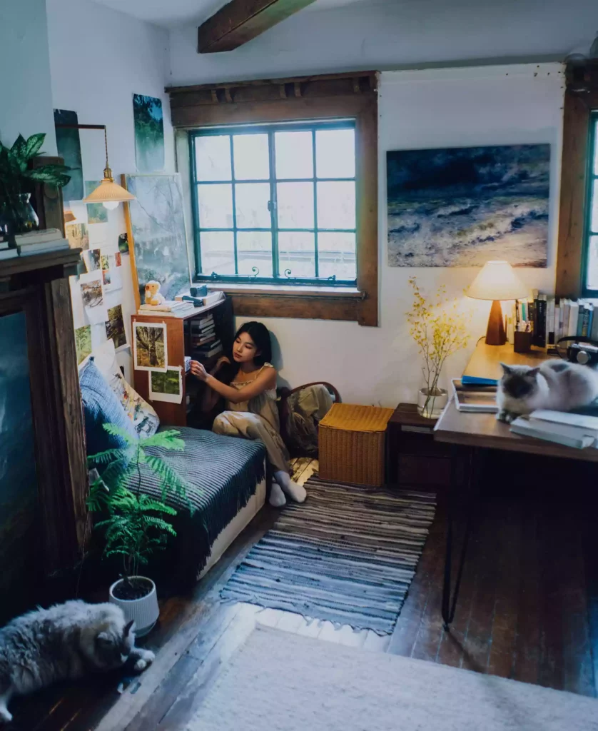 我从没觉得孤独，说的浪漫些，我完全自由。