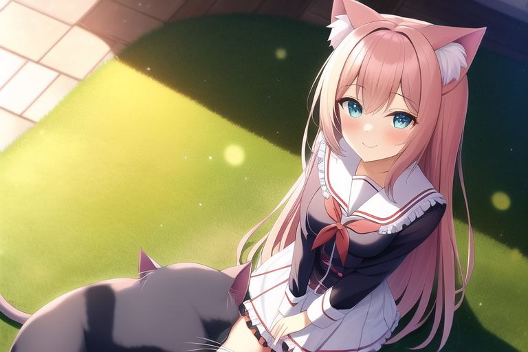 夕阳总会落在你身上，你也会快乐一场