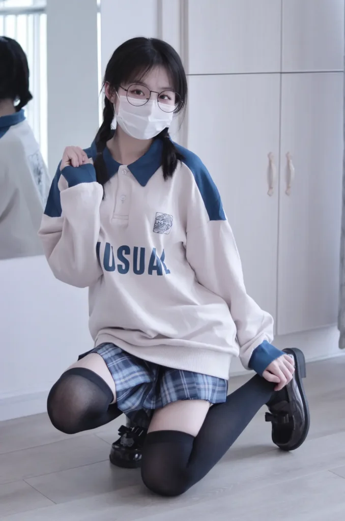 【写真美图】谁能拒绝过膝袜呢