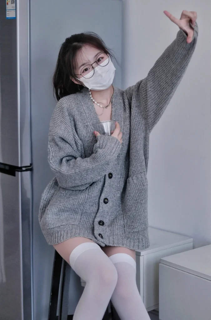 【写真美图】谁能拒绝过膝袜呢